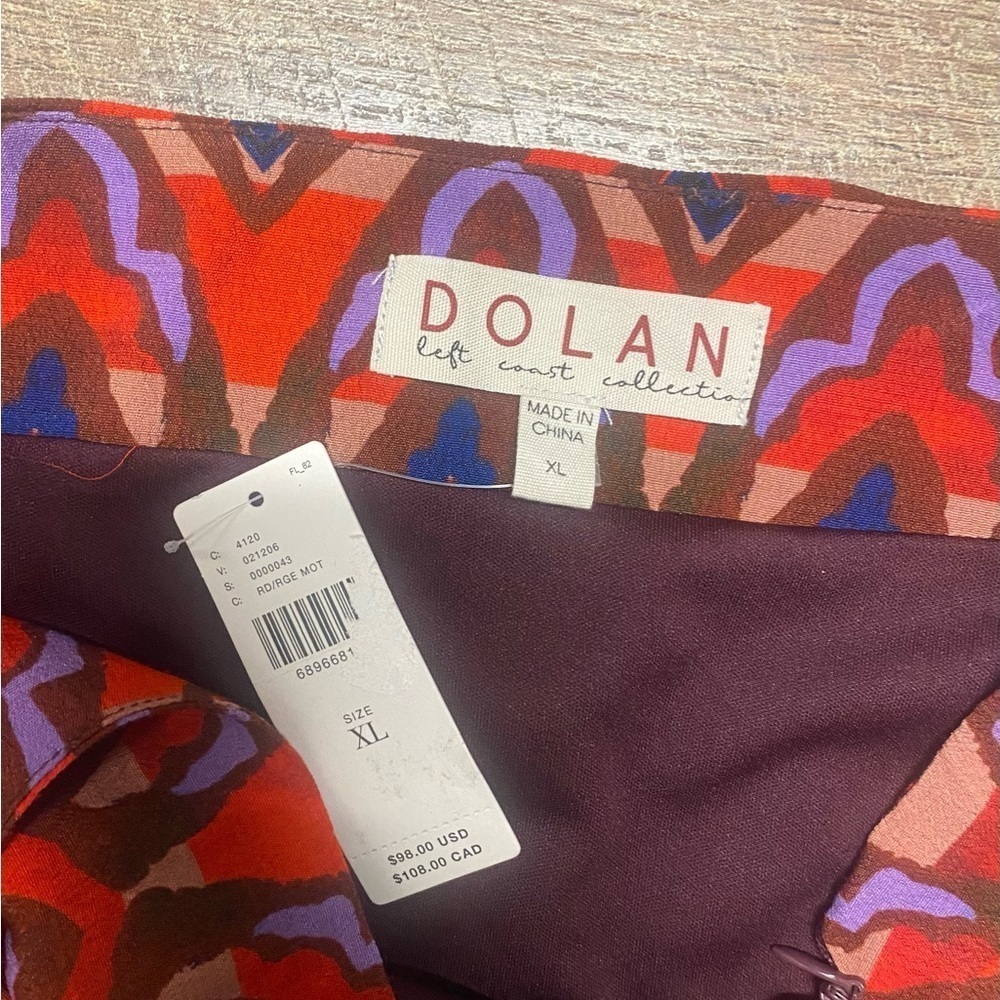 NWT Anthropologie Viscose Blend Dolan Ruched Ruffle Boho Mini Skirt Size XL - Picture 3 of 5